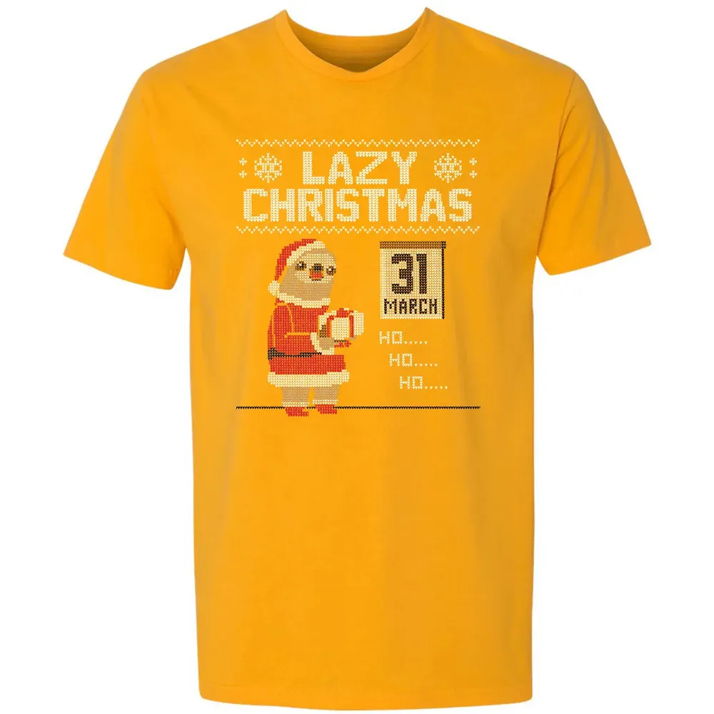 Lazy Christmas Premium Unisex T-shirt - 11