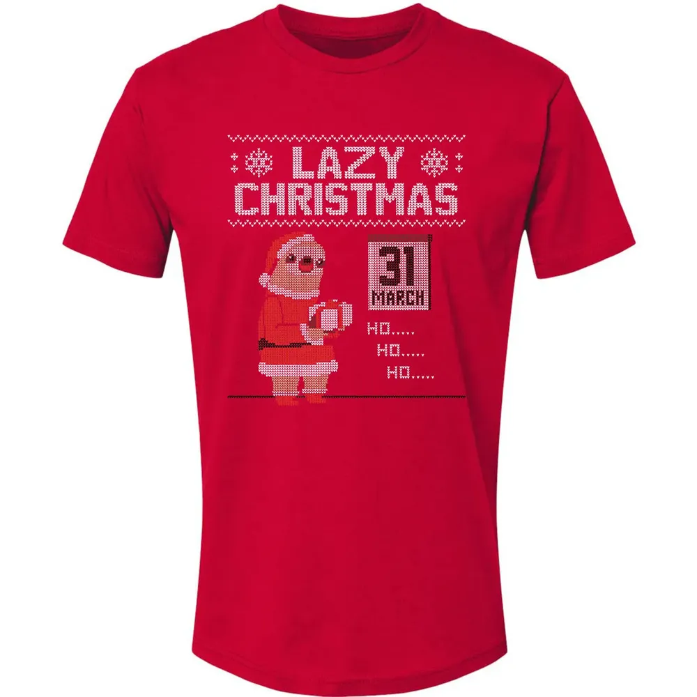 Lazy Christmas Premium Unisex T-shirt - 6