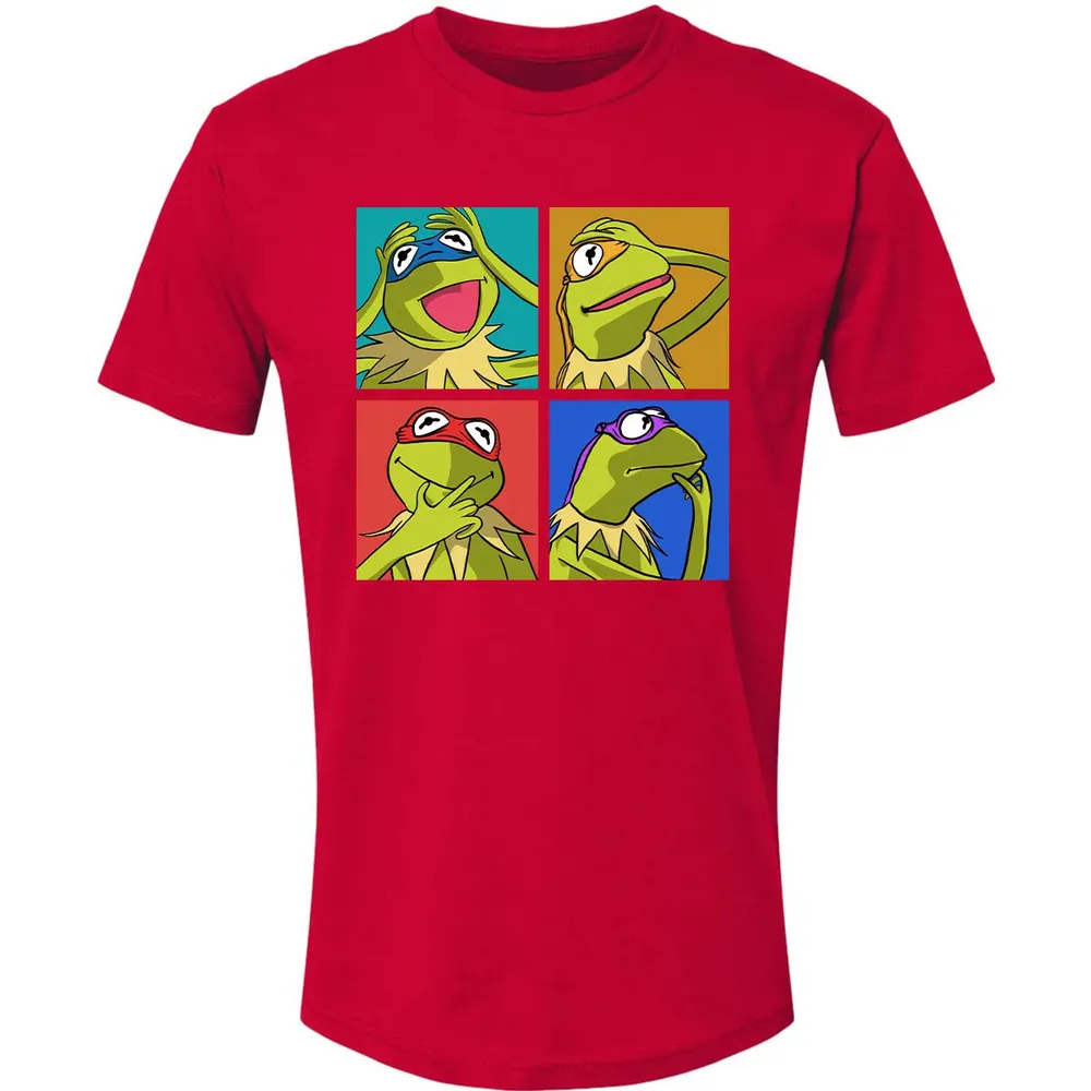nage Mutant Minja Kermit Premium Unisex T-shirt - 6