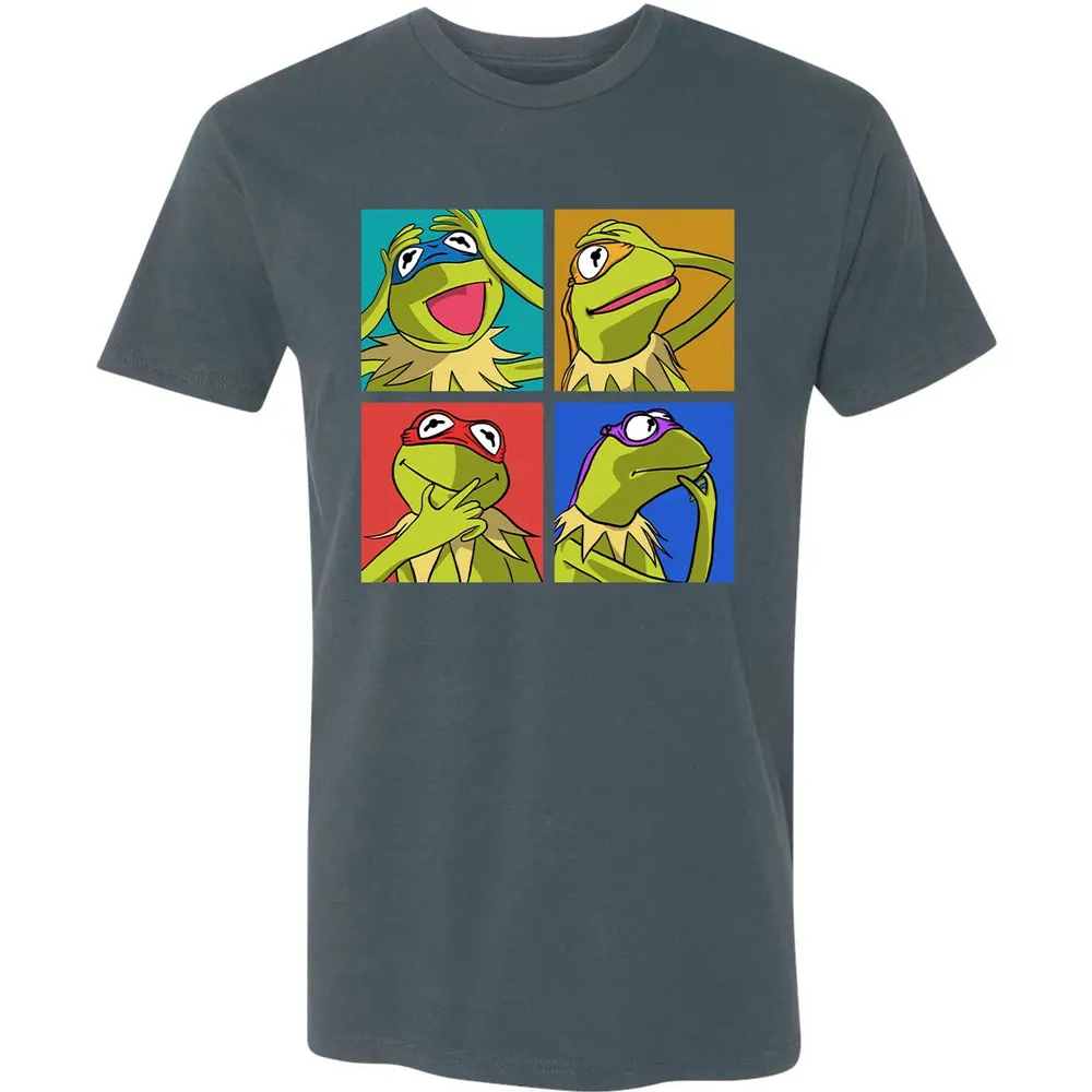 nage Mutant Minja Kermit Premium Unisex T-shirt - 14
