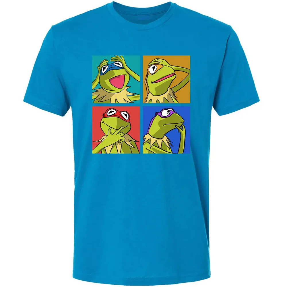 nage Mutant Minja Kermit Premium Unisex T-shirt - 15