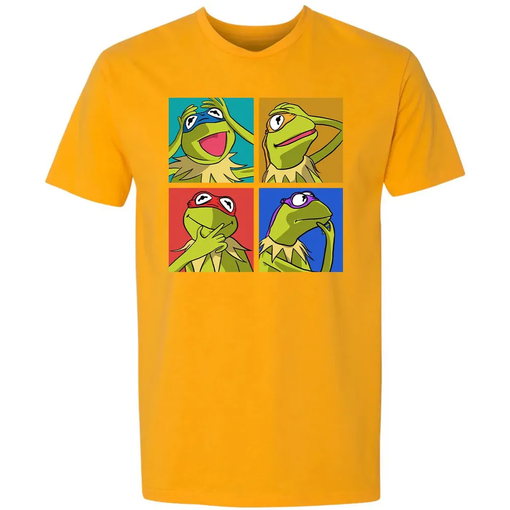 nage Mutant Minja Kermit Premium Unisex T-shirt - 11