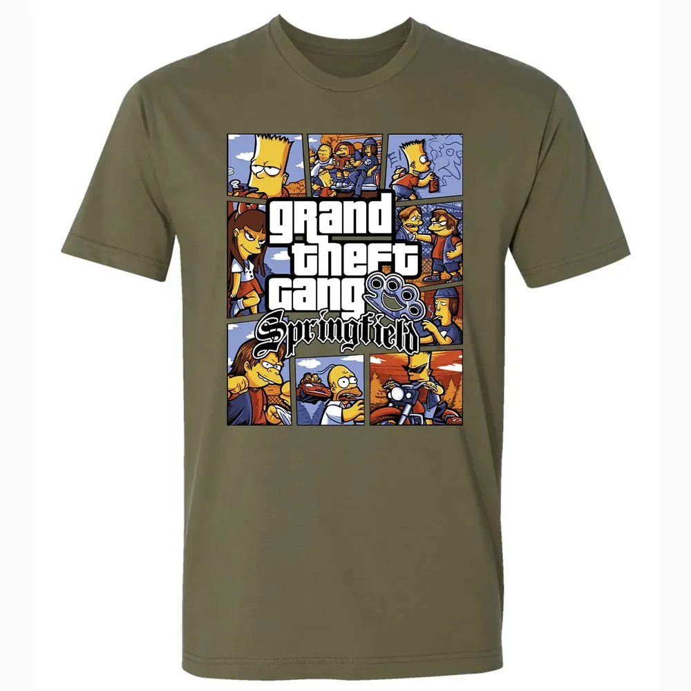 Grand Theft Gang Premium Unisex T-shirt - 5