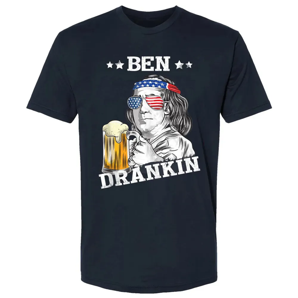 Ben Drankin 4th of July Premium Unisex T-shirt - 2