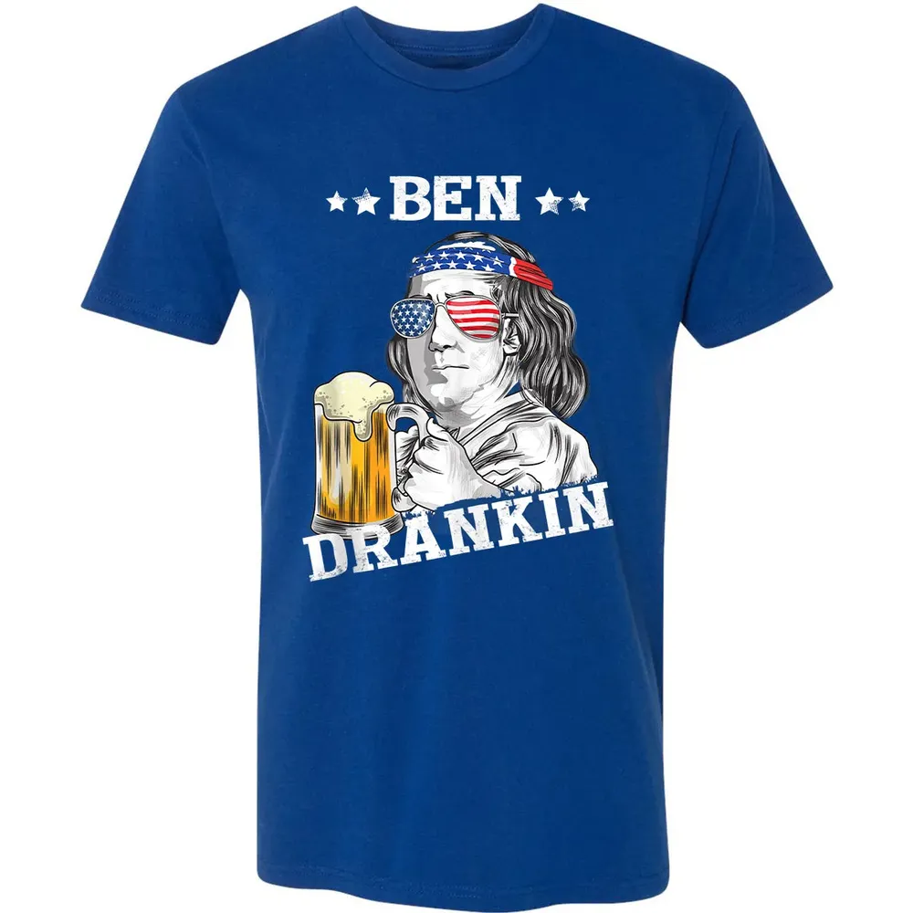 Ben Drankin 4th of July Premium Unisex T-shirt - 10