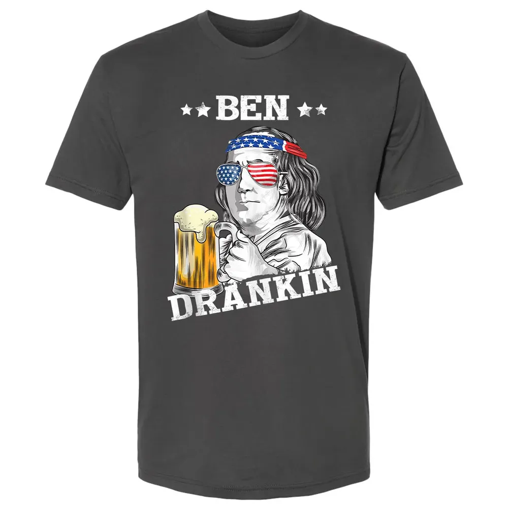 Ben Drankin 4th of July Premium Unisex T-shirt - 8