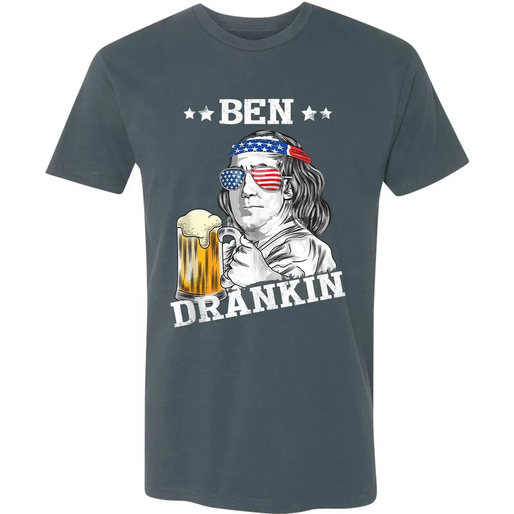 Ben Drankin 4th of July Premium Unisex T-shirt - 14