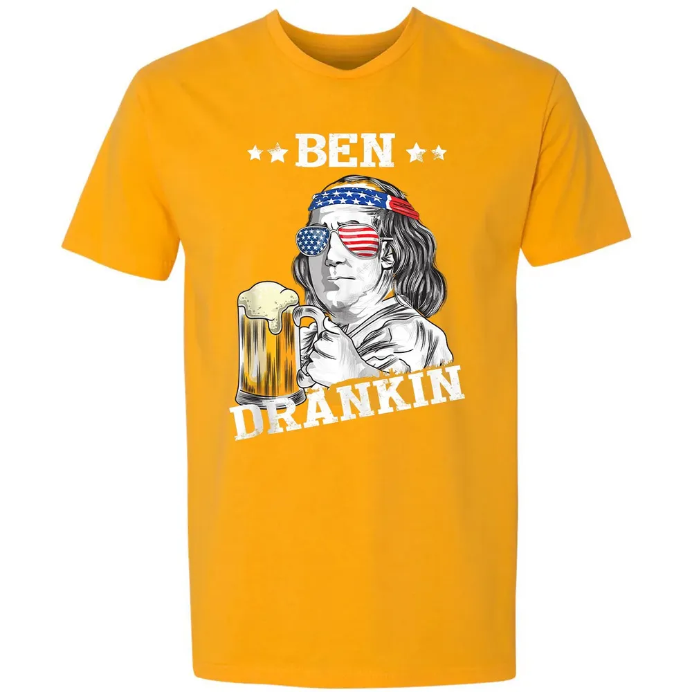 Ben Drankin 4th of July Premium Unisex T-shirt - 11