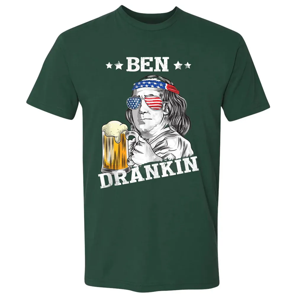 Ben Drankin 4th of July Premium Unisex T-shirt - 12