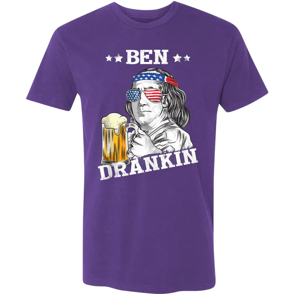 Ben Drankin 4th of July Premium Unisex T-shirt - 7