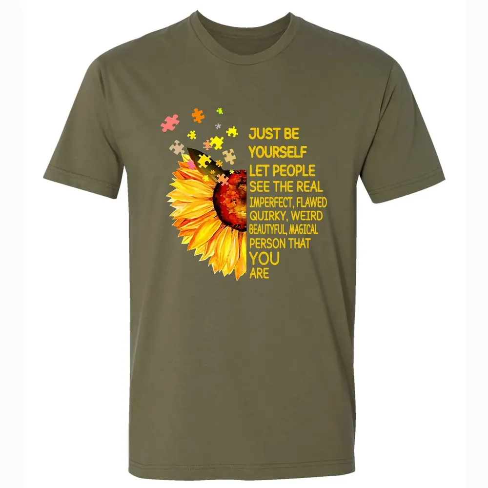 Just be yourself Premium Unisex T-shirt - 5