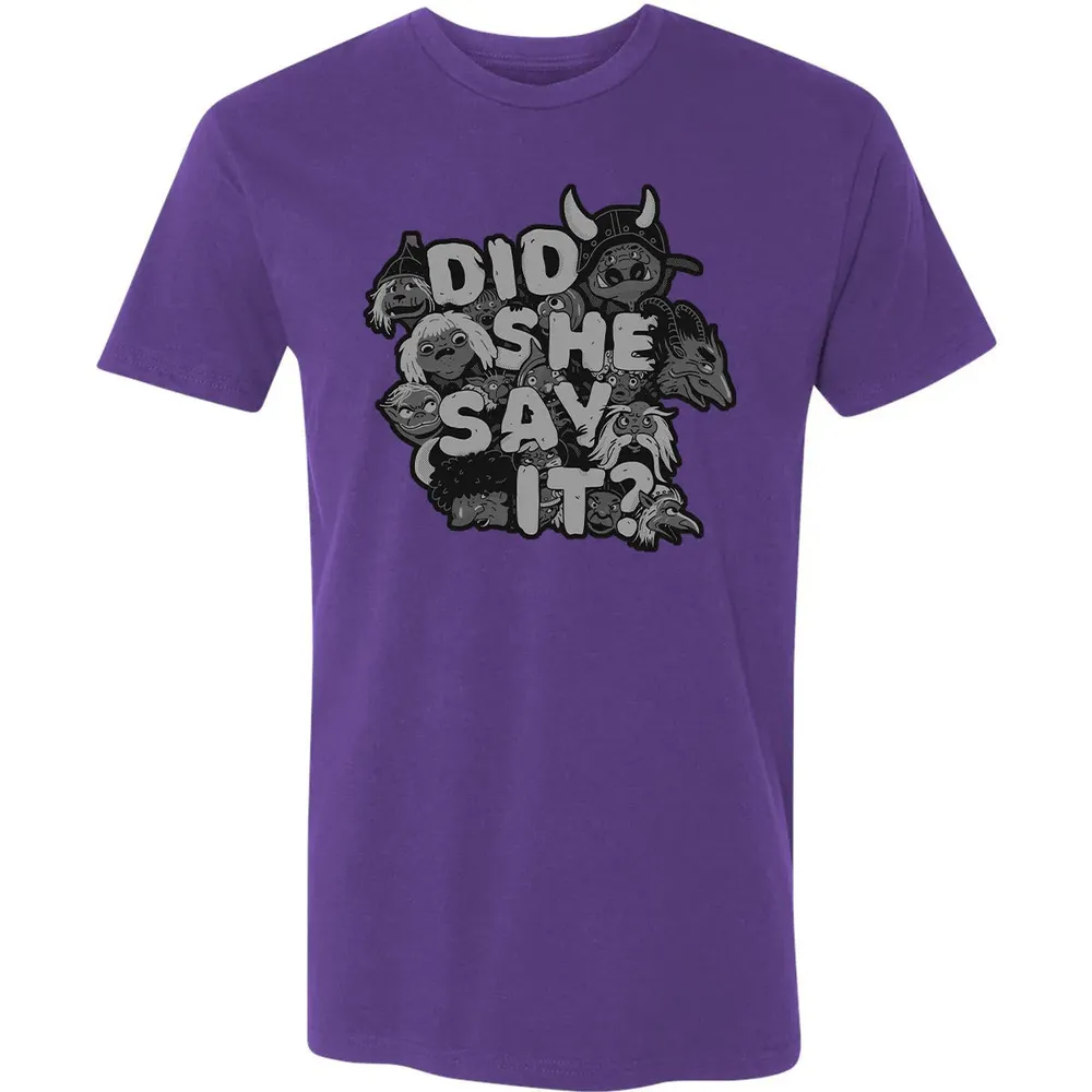 Did She Say It Premium Unisex T-shirt - 7
