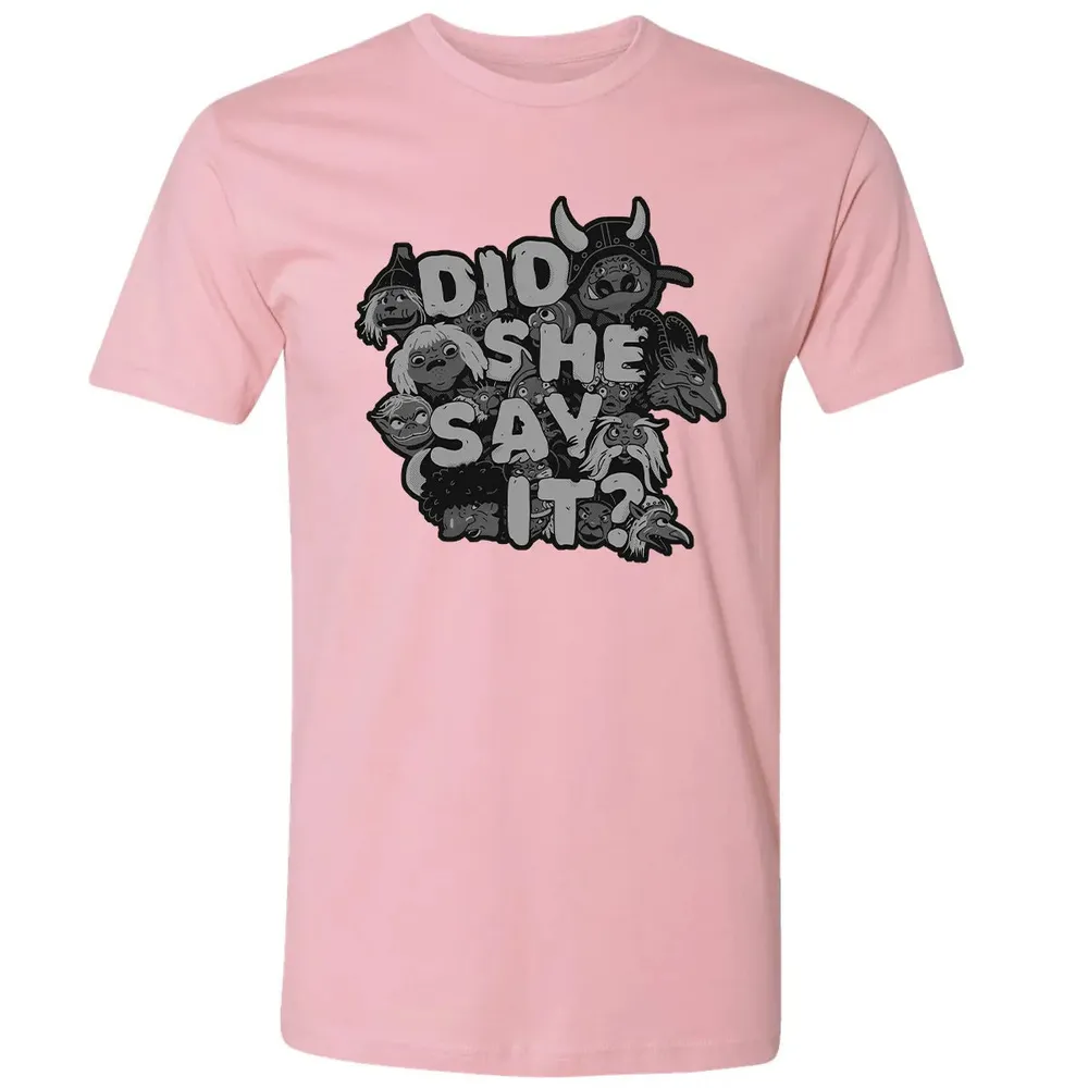 Did She Say It Premium Unisex T-shirt - 3