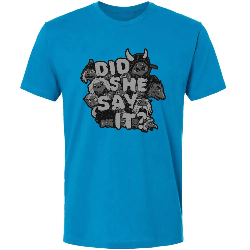 Did She Say It Premium Unisex T-shirt - 15