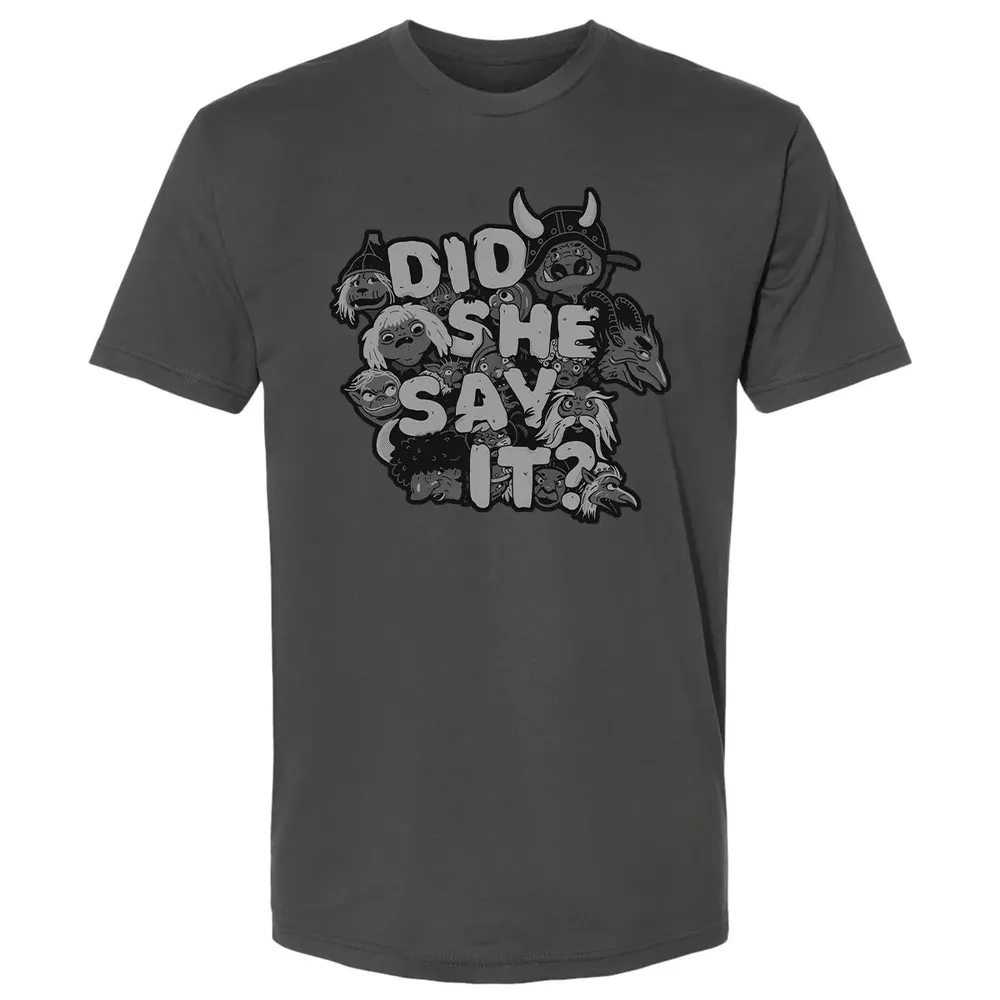 Did She Say It Premium Unisex T-shirt - 8