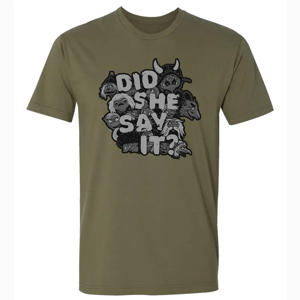 Did She Say It Premium Unisex T-shirt - 5