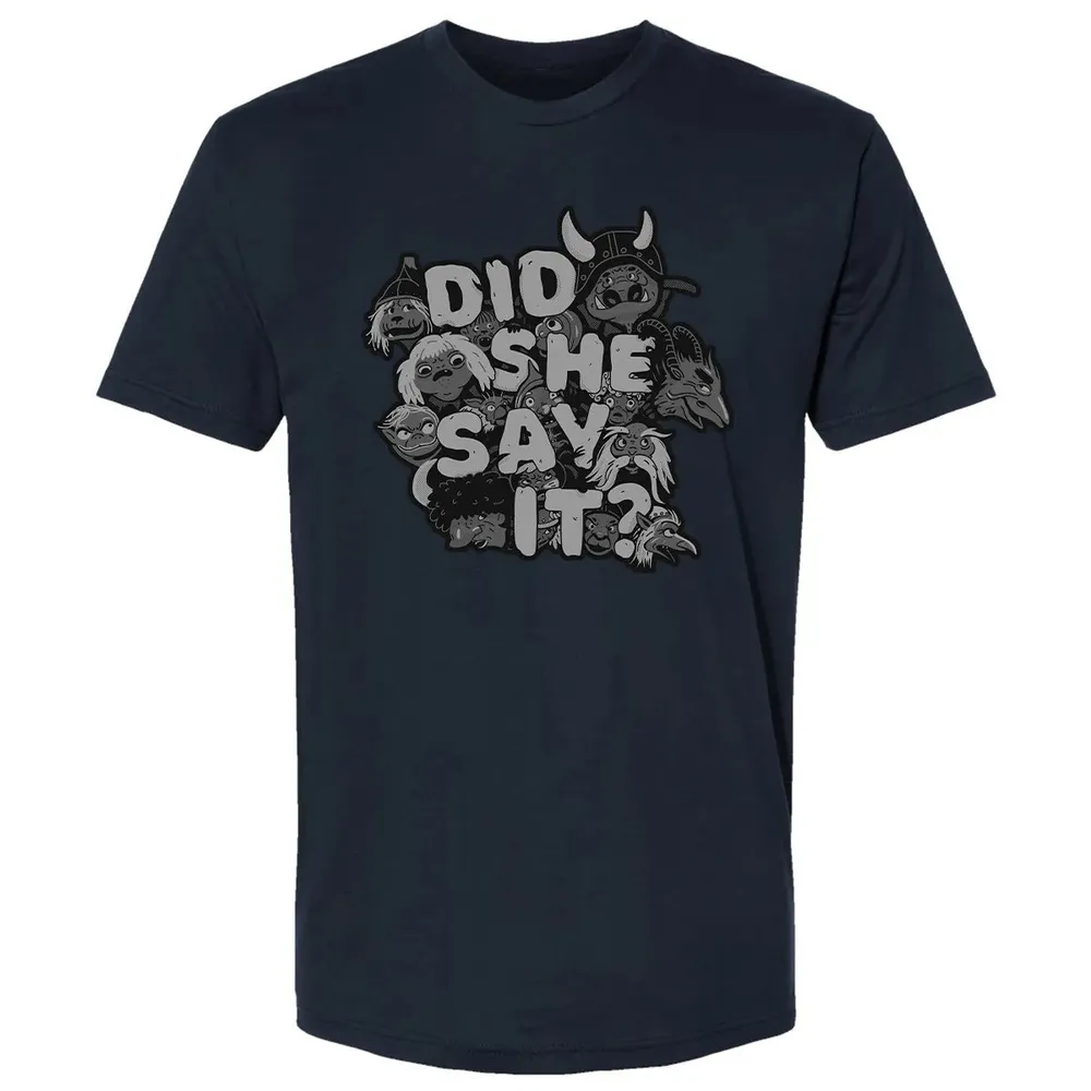 Did She Say It Premium Unisex T-shirt - 2