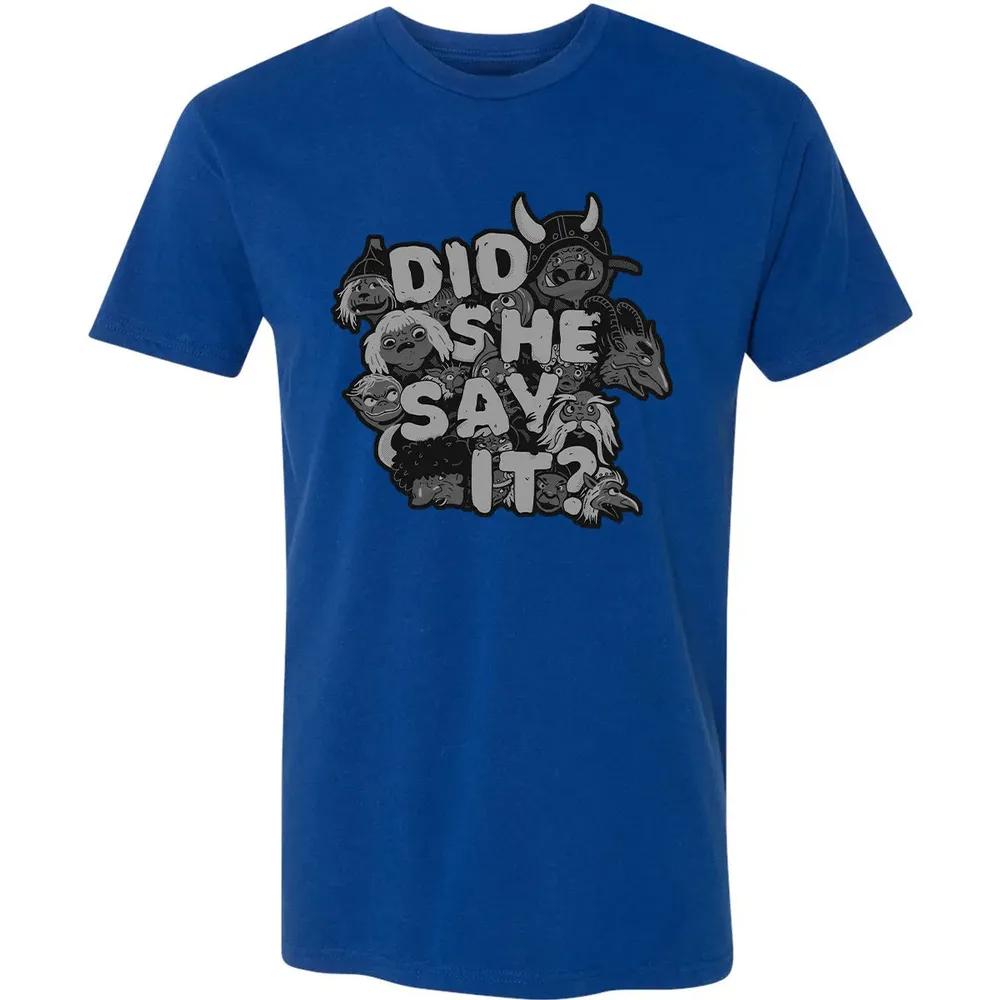 Did She Say It Premium Unisex T-shirt - 10