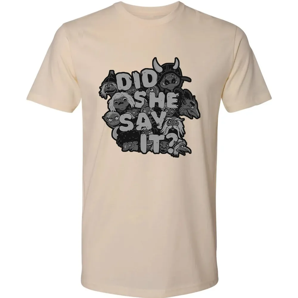 Did She Say It Premium Unisex T-shirt - 13