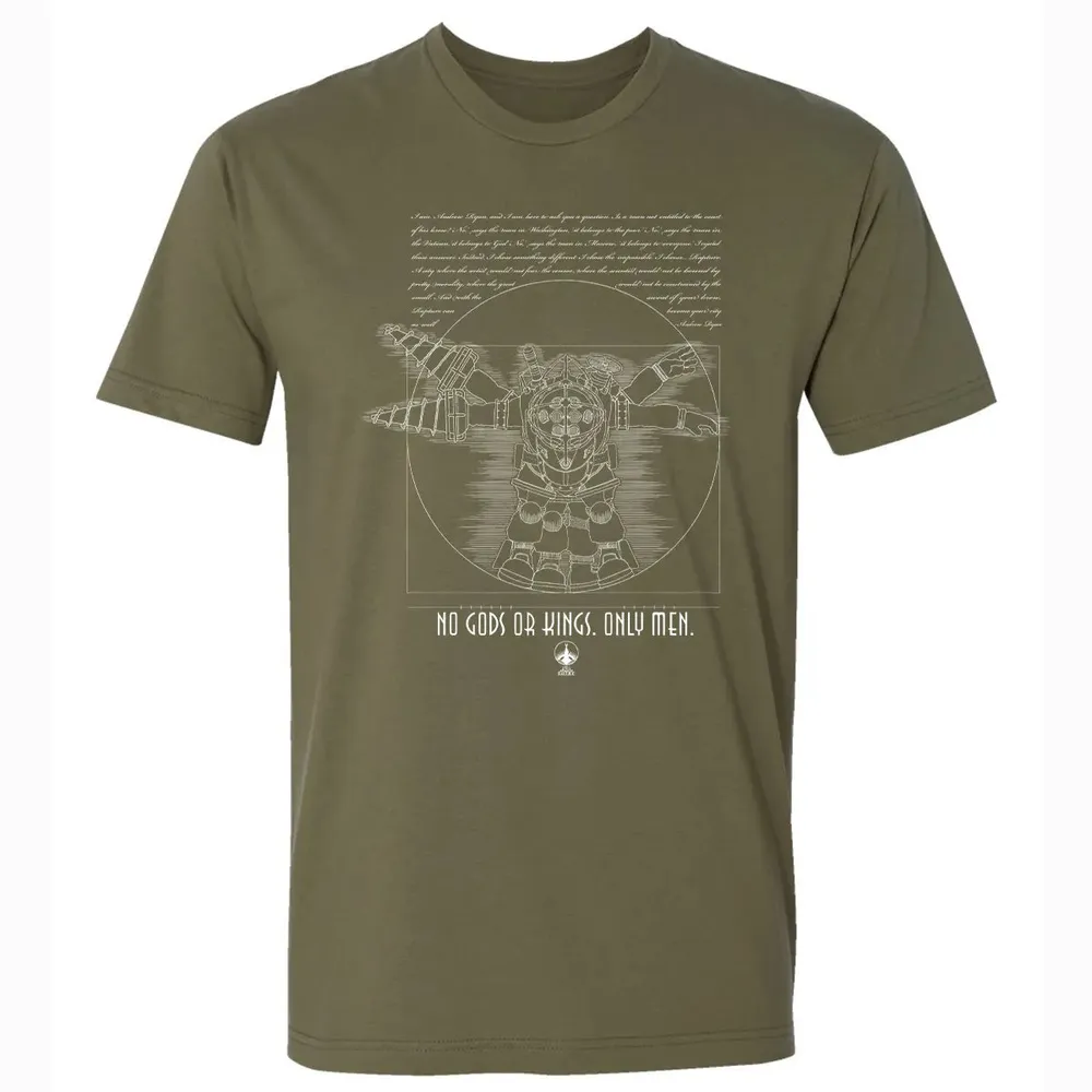 Vitruvian Daddy Premium Unisex T-shirt - 5