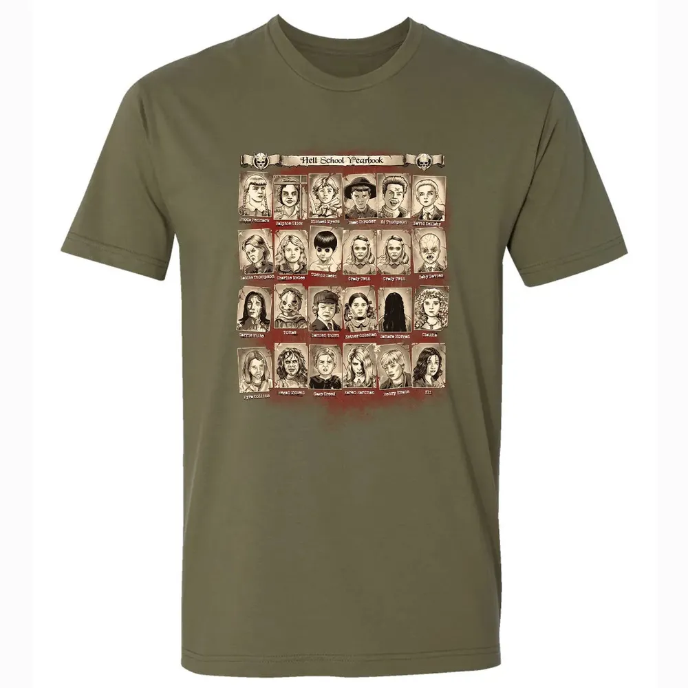 Hellschool Yearbook Premium Unisex T-shirt - 5