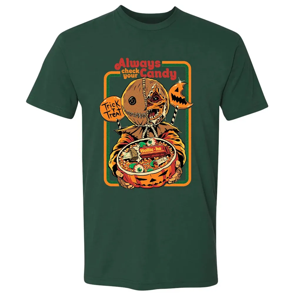 Always Check Your Candy Premium Unisex T-shirt - 12