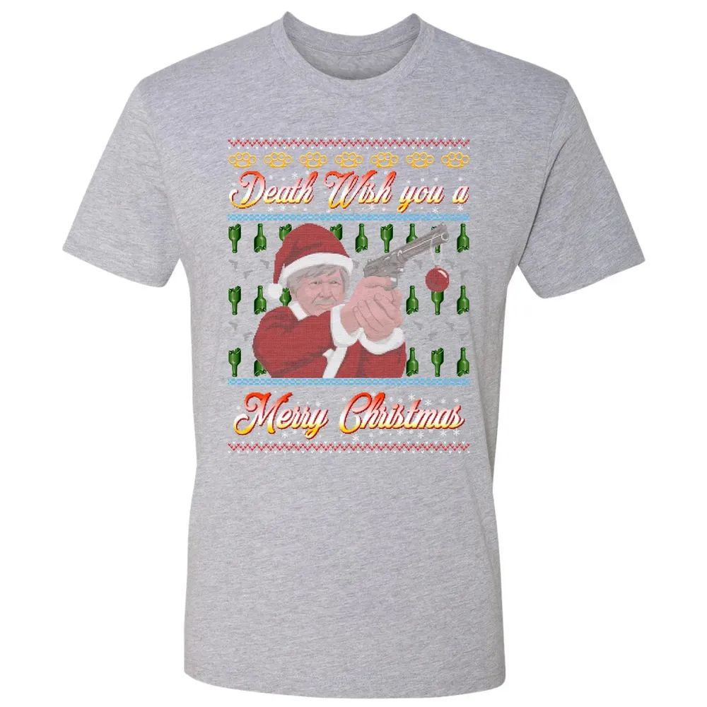 Death wish you a Merry Christmas Premium Unisex T-shirt - 9