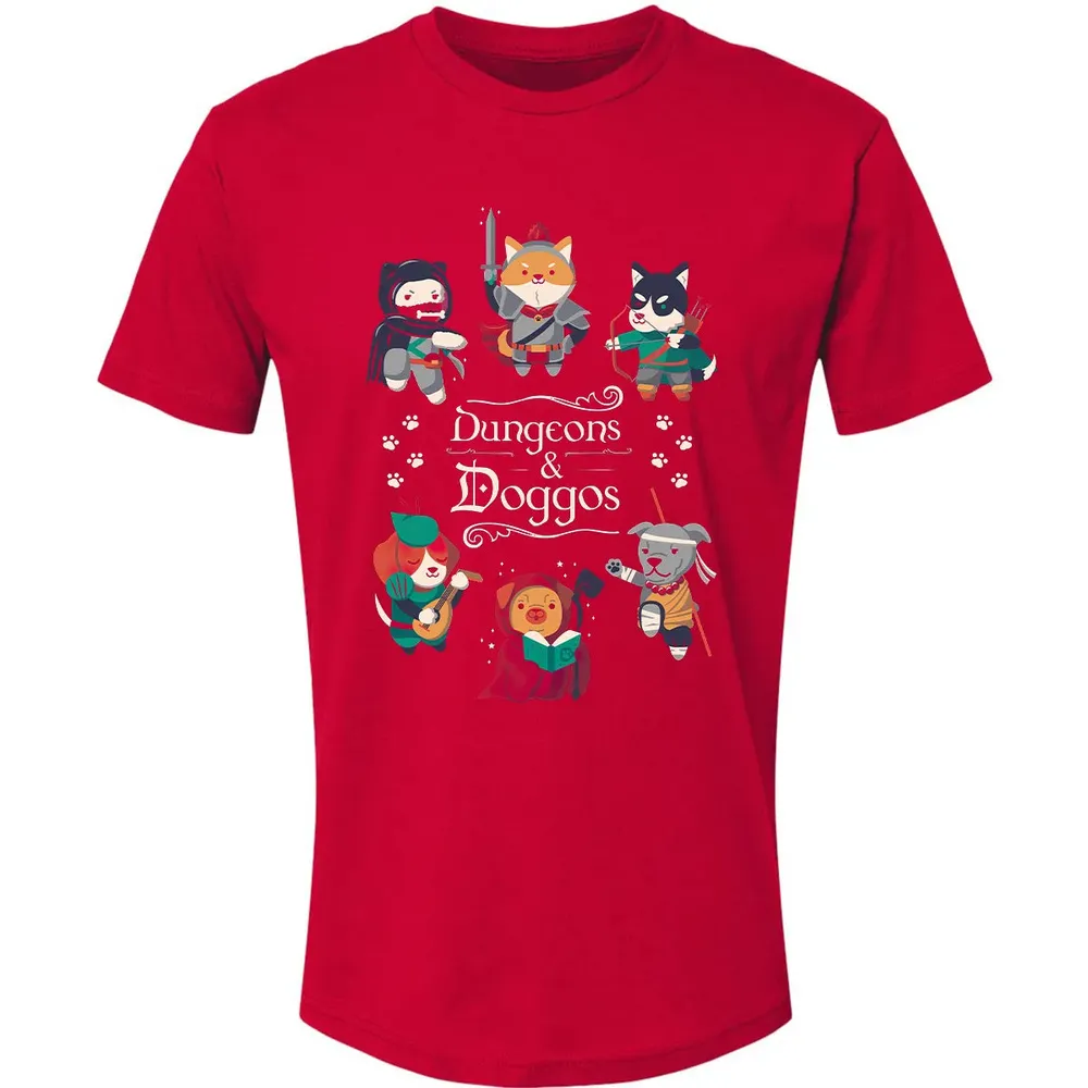 Dungeons And Doggos 1 Premium Unisex T-shirt - 6