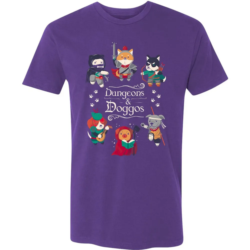 Dungeons And Doggos 1 Premium Unisex T-shirt - 7