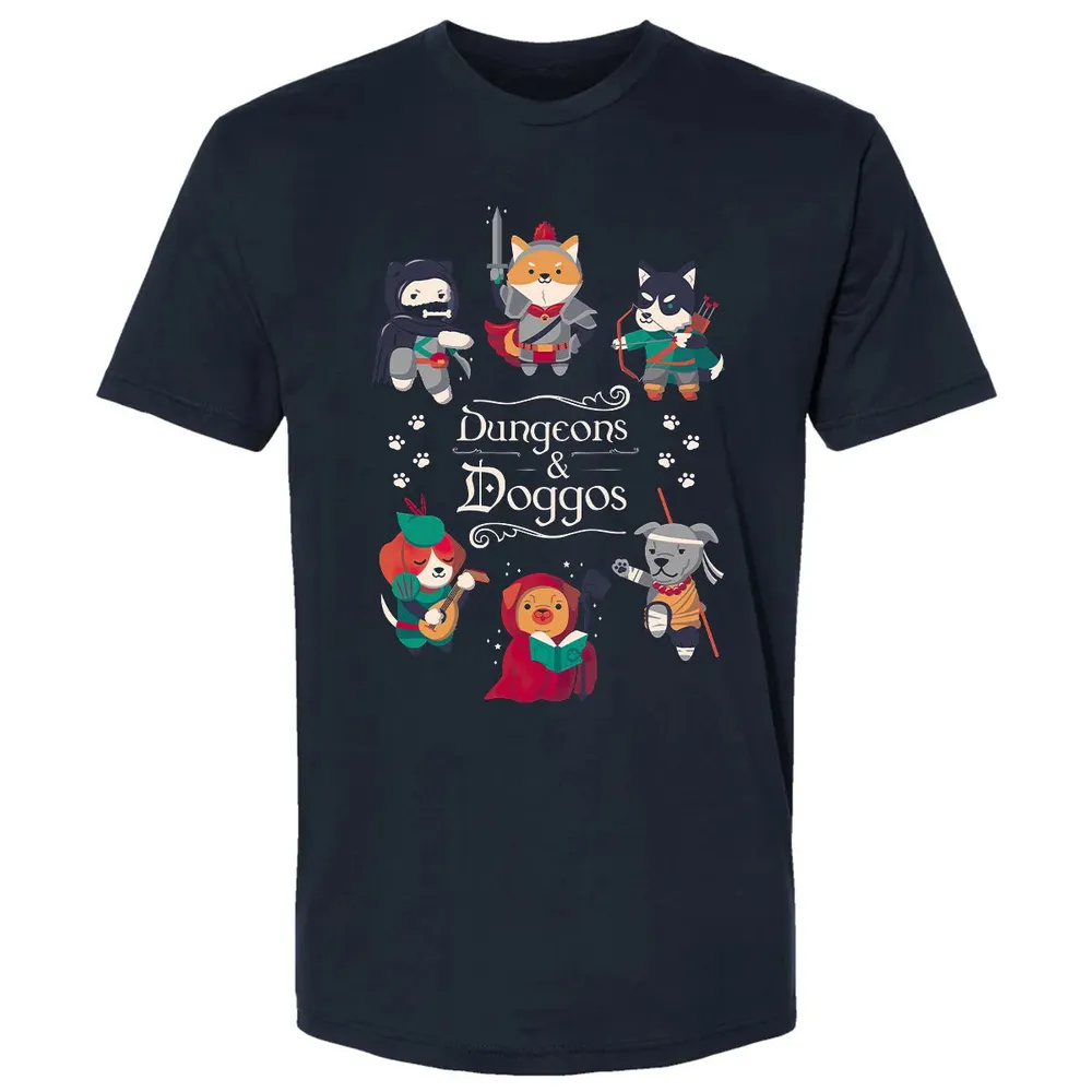 Dungeons And Doggos 1 Premium Unisex T-shirt - 2