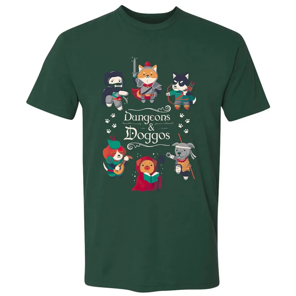 Dungeons And Doggos 1 Premium Unisex T-shirt - 12