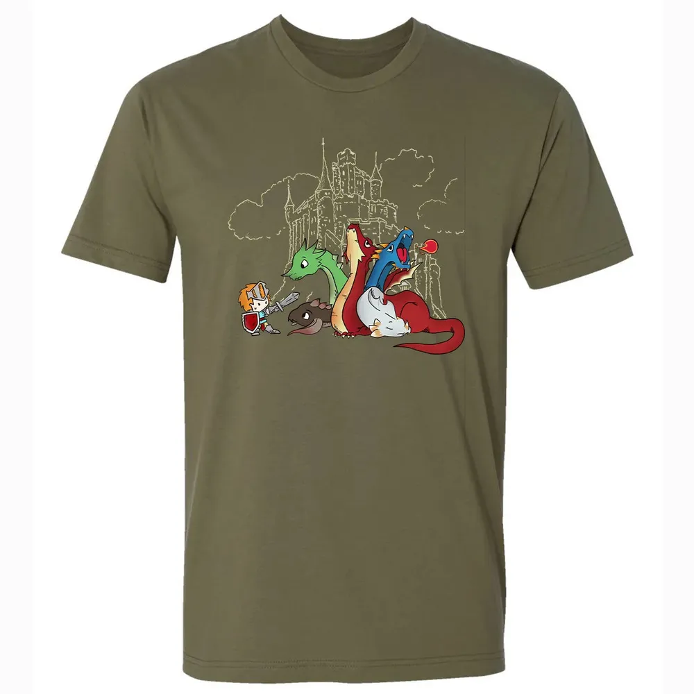 Tiamat Dragon Premium Unisex T-shirt - 5