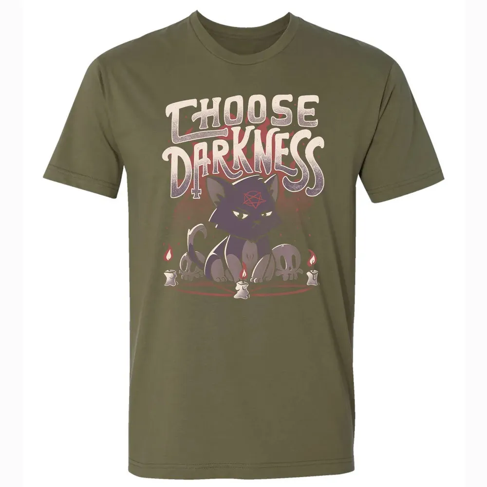 Choose Darkness Premium Unisex T-shirt - 5
