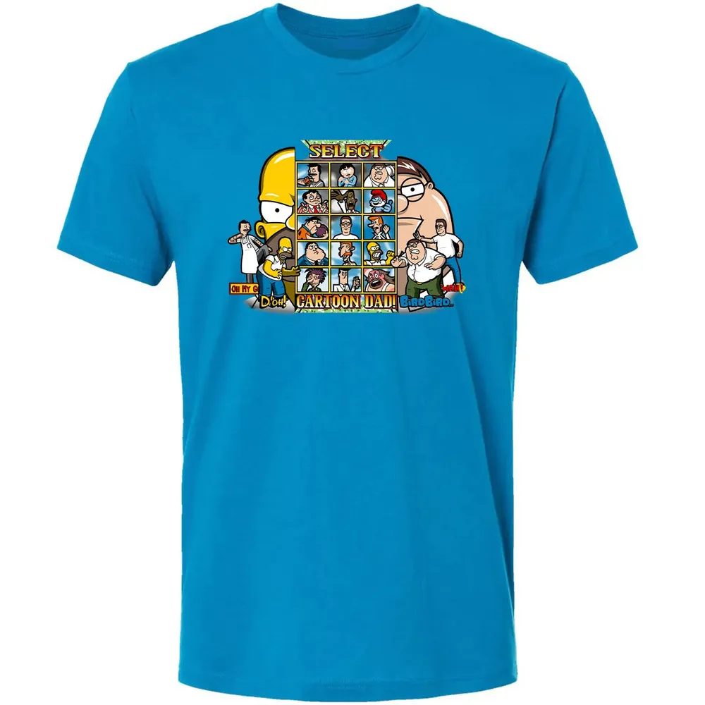 Select Cartoon Dad Premium Unisex T-shirt - 15