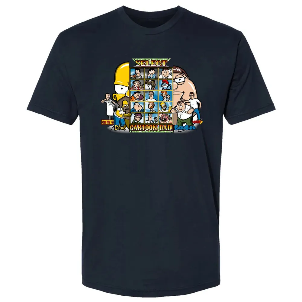 Select Cartoon Dad Premium Unisex T-shirt - 2