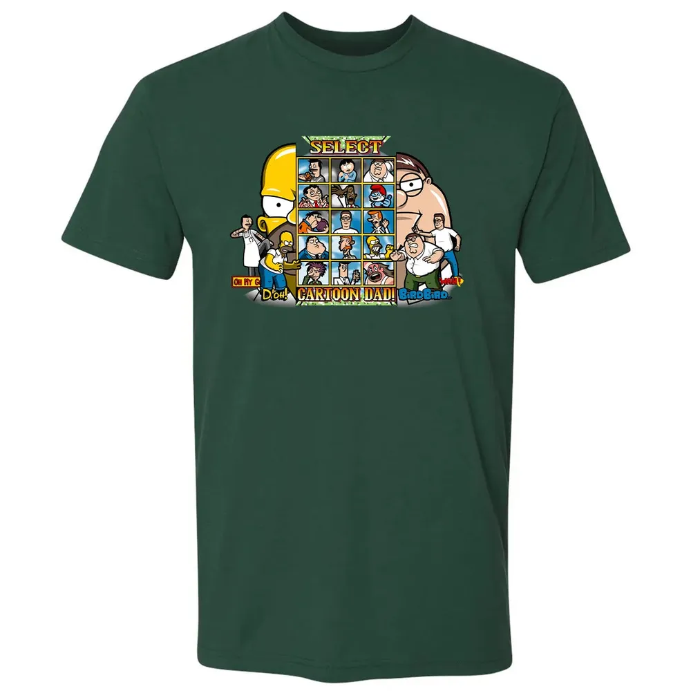 Select Cartoon Dad Premium Unisex T-shirt - 12