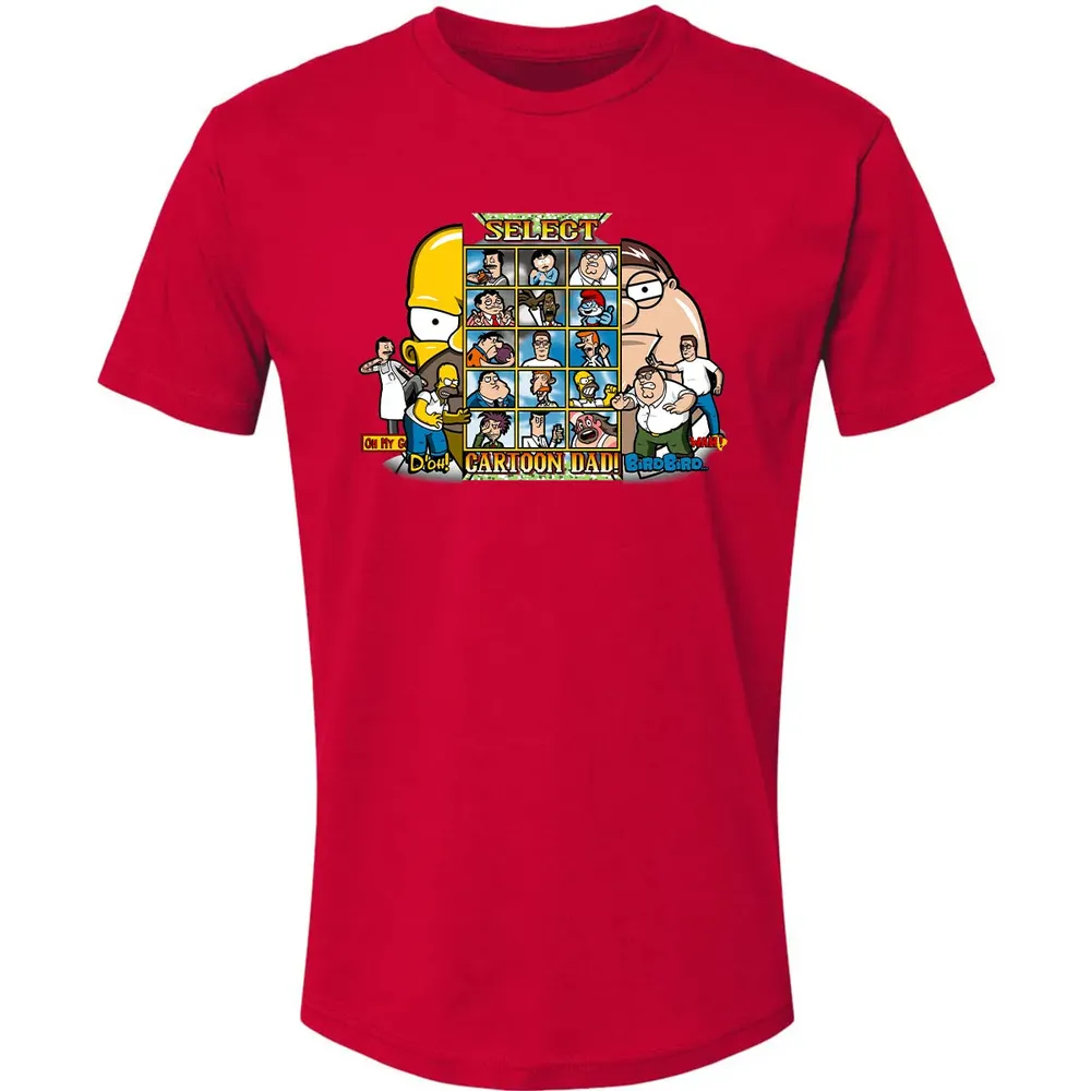 Select Cartoon Dad Premium Unisex T-shirt - 6