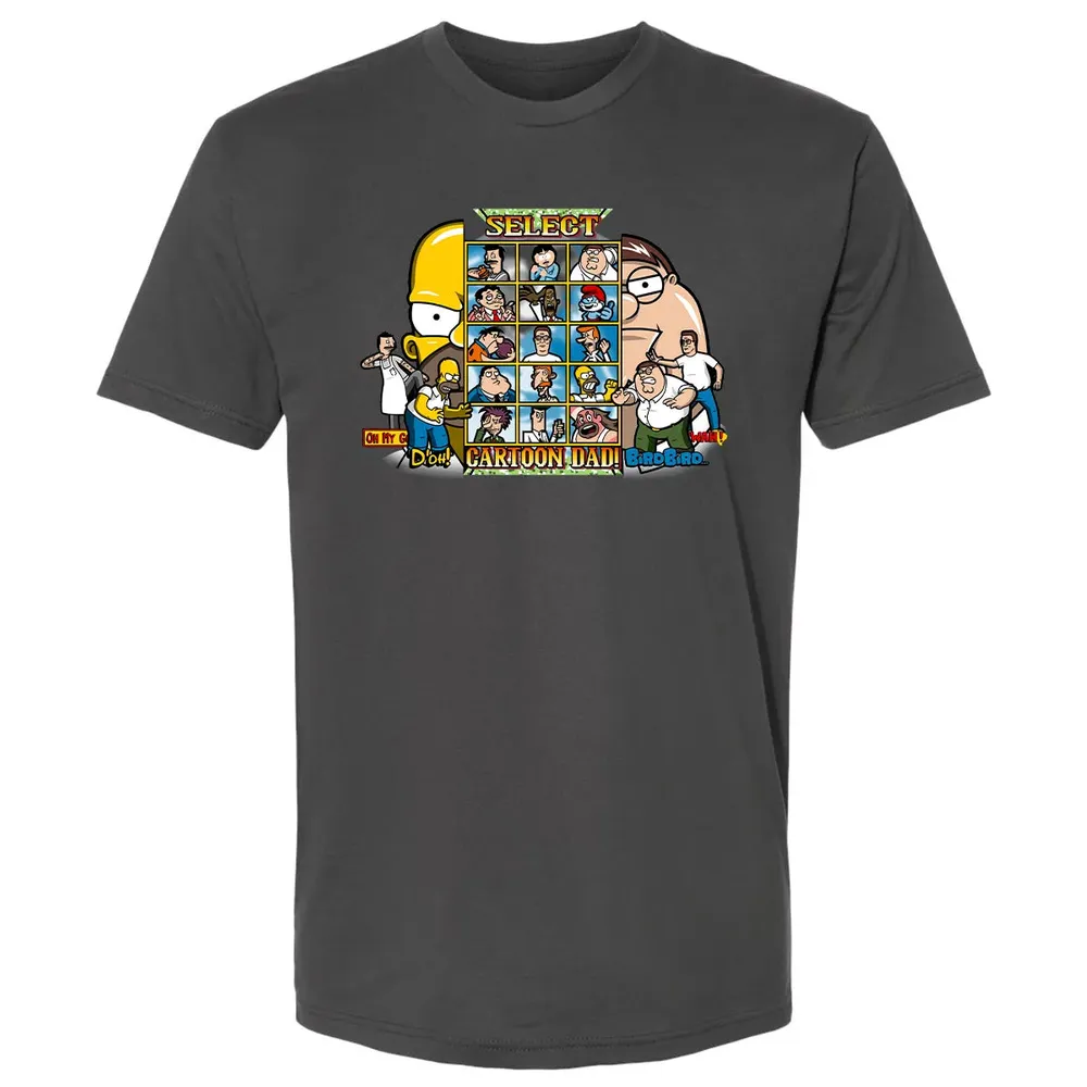 Select Cartoon Dad Premium Unisex T-shirt - 8