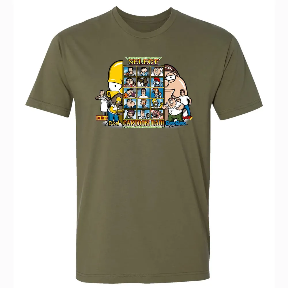 Select Cartoon Dad Premium Unisex T-shirt - 5
