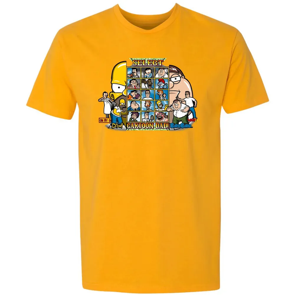 Select Cartoon Dad Premium Unisex T-shirt - 11