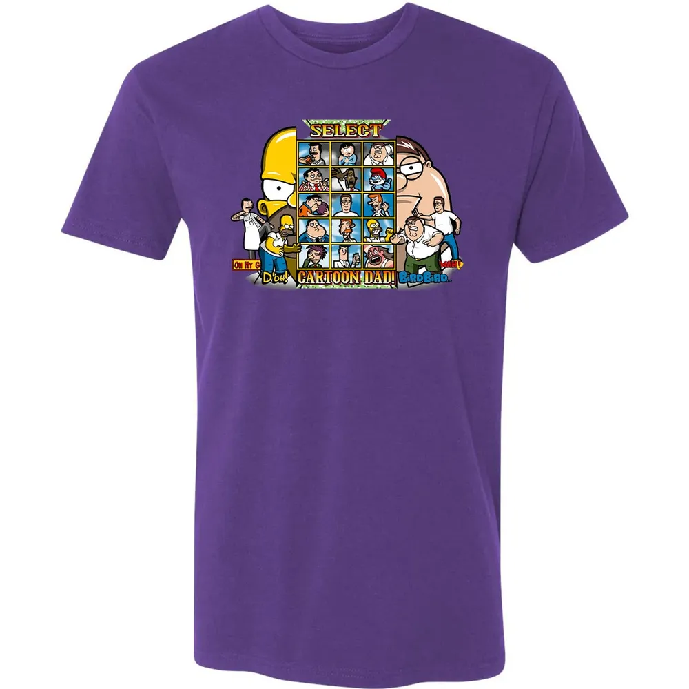 Select Cartoon Dad Premium Unisex T-shirt - 7