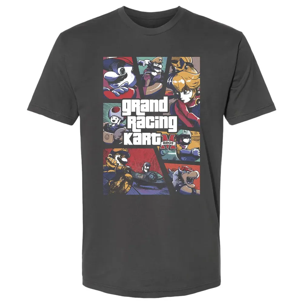 Grand Racing Kart Premium Unisex T-shirt - 8