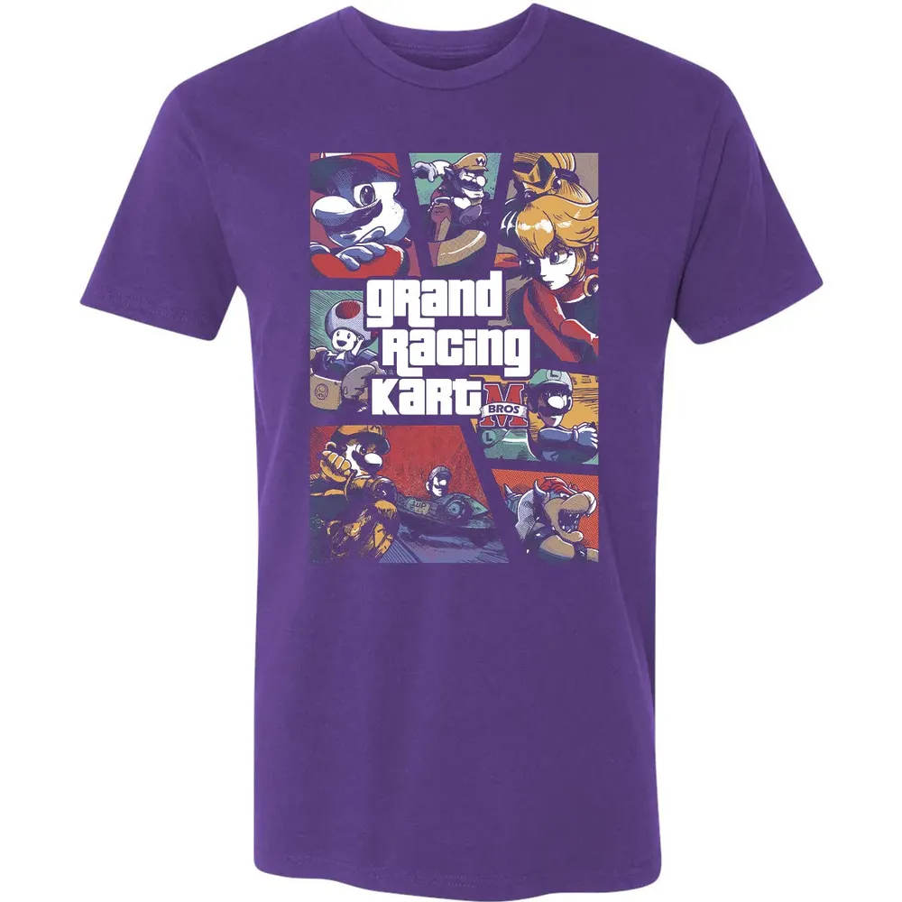 Grand Racing Kart Premium Unisex T-shirt - 7