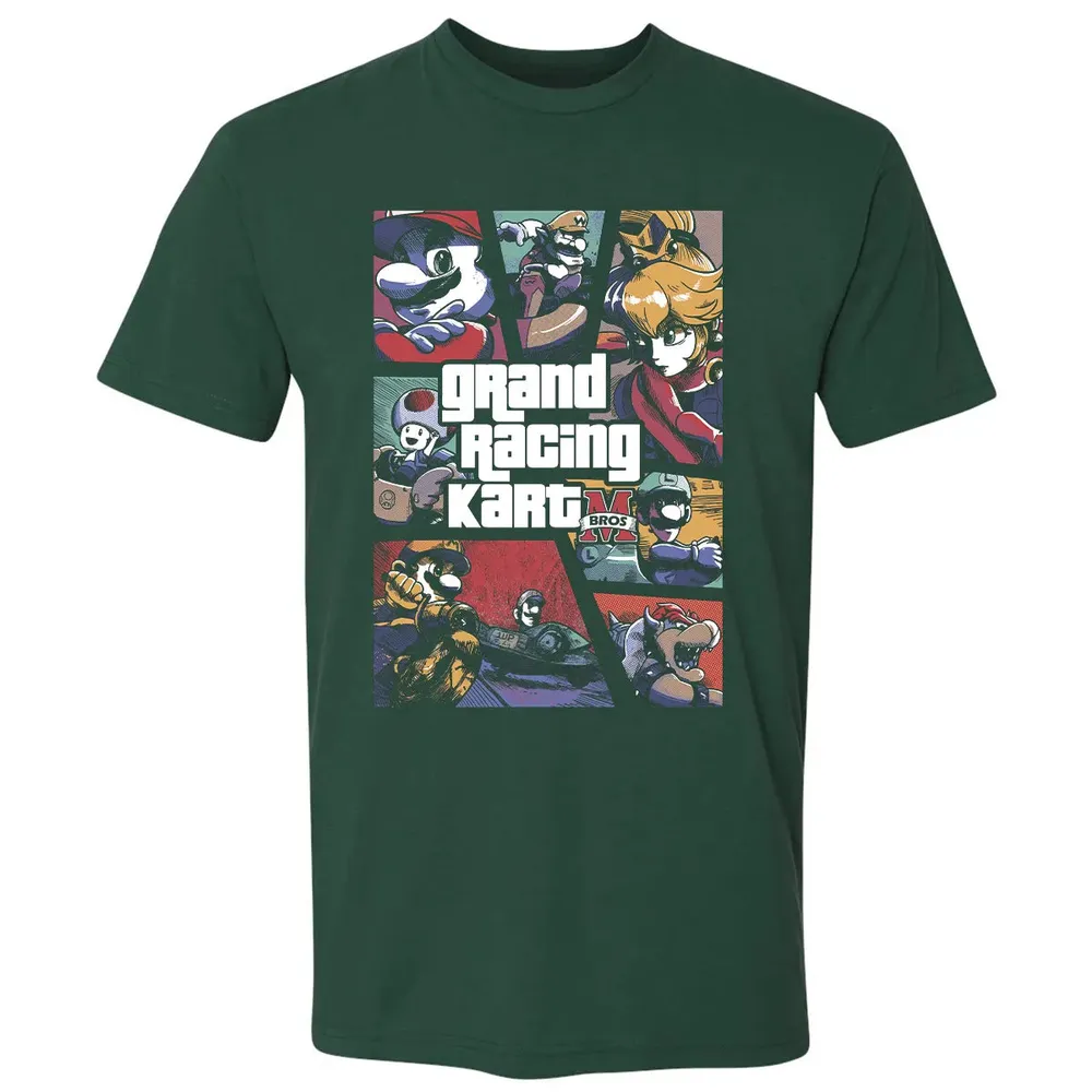 Grand Racing Kart Premium Unisex T-shirt - 12