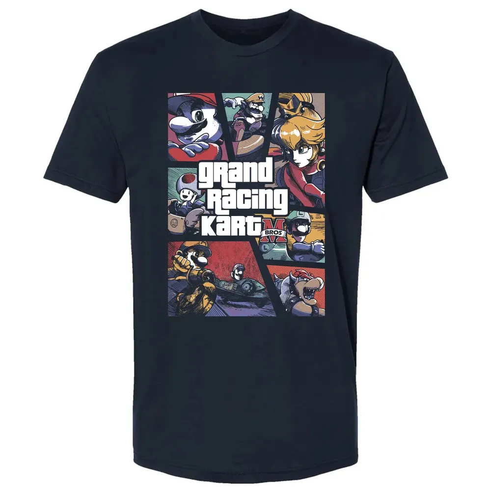 Grand Racing Kart Premium Unisex T-shirt - 2
