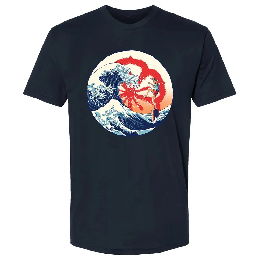 The Great Wave Of Miyagi Premium Unisex T-shirt - 2