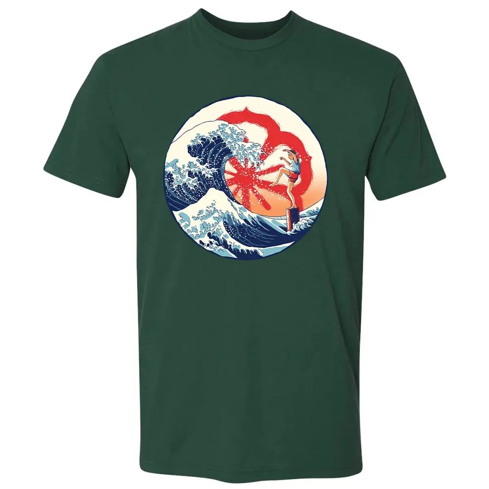 The Great Wave Of Miyagi Premium Unisex T-shirt - 12