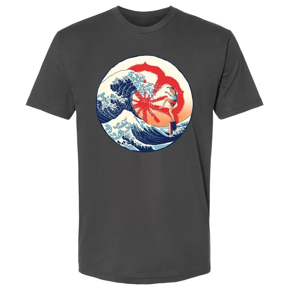 The Great Wave Of Miyagi Premium Unisex T-shirt - 8