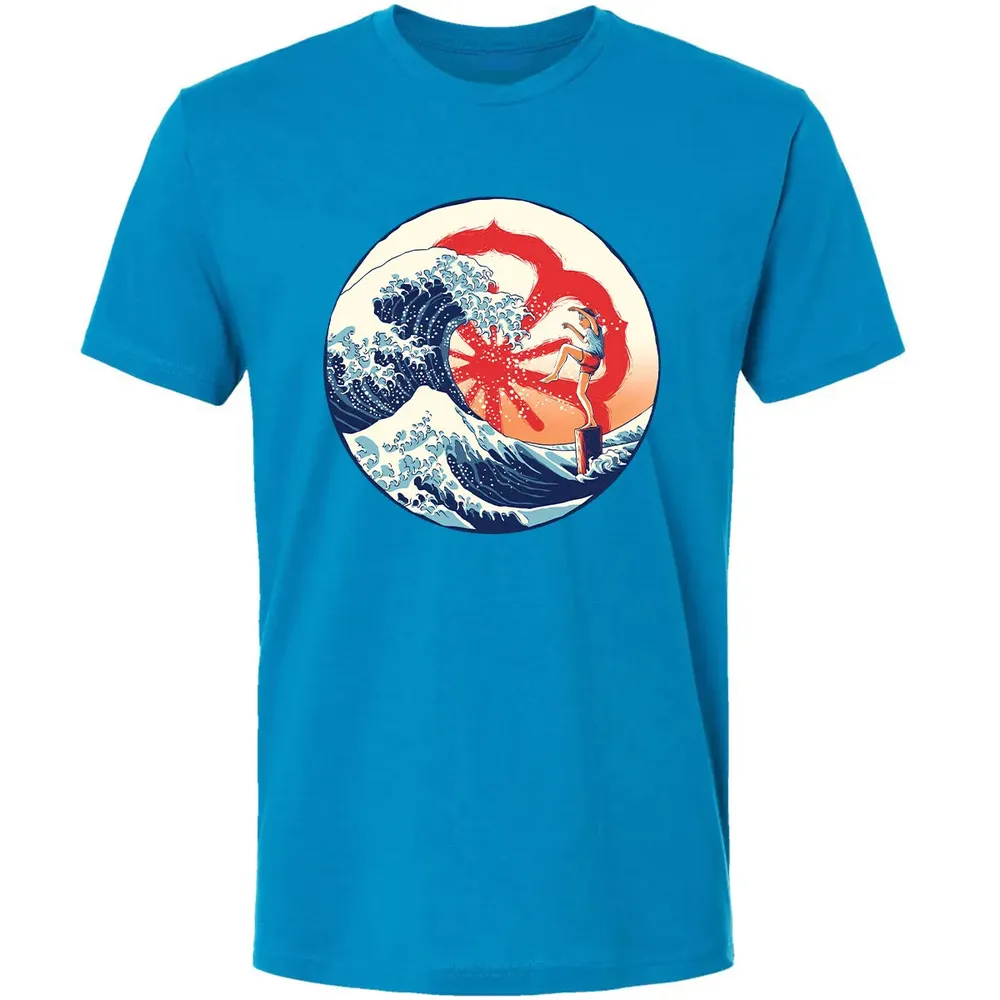 The Great Wave Of Miyagi Premium Unisex T-shirt - 15