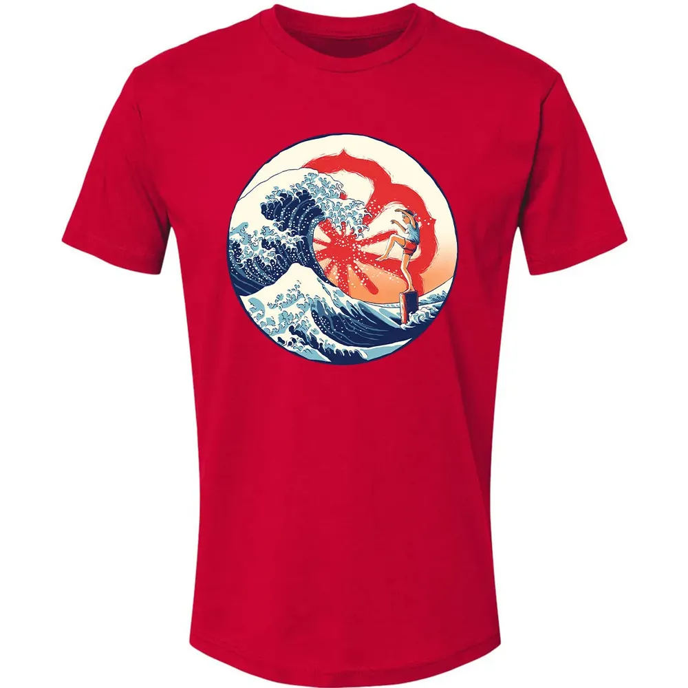 The Great Wave Of Miyagi Premium Unisex T-shirt - 6